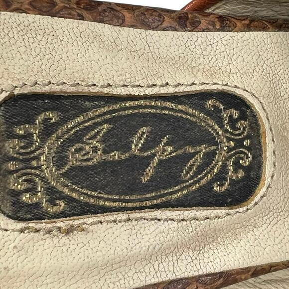 Salpy Artisan Women’s Handmade Brown Leather Tooled Mule Size US 8 - Picture 12 of 12